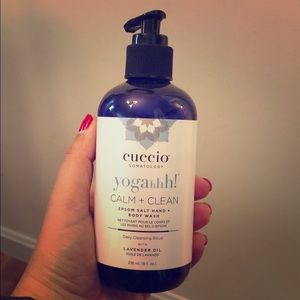 Epsom salt hand and body wash.